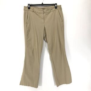 Lane Bryant Boot Cut Dress Pants Women's Plus Size 20 Regular Tan Stretch Career